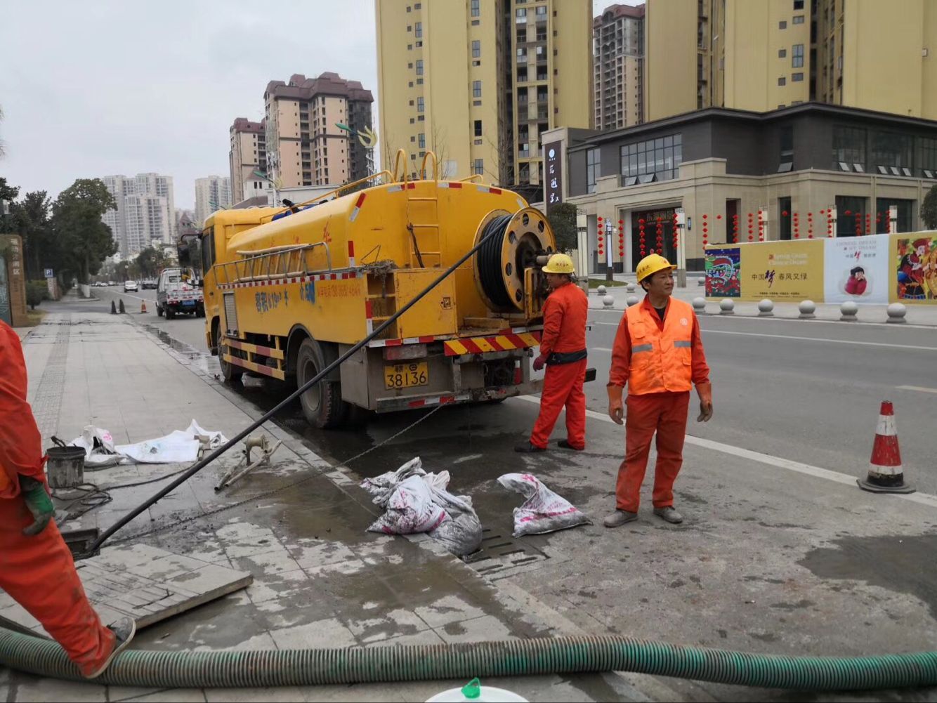 克什克腾排污管道清淤-管道清洗